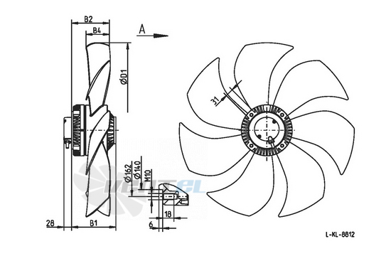 Ziehl-abegg FH065-VDW.6N.A7 - описание, технические характеристики, графики