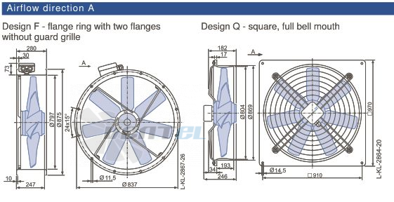 Ziehl-abegg FC080-6DQ.6K.A7 - описание, технические характеристики, графики