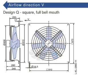 Ziehl-abegg FC080-NDQ.6K.V7 - описание, технические характеристики, графики