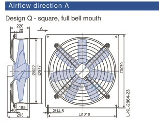 Ziehl-abegg FC091-ADQ.7M.A7 - описание, технические характеристики, графики