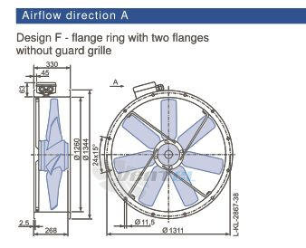 Ziehl-abegg FC125-NDF.7M.A7 - описание, технические характеристики, графики