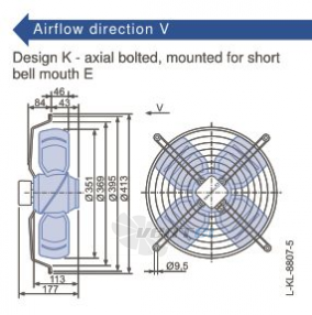 Ziehl-abegg FB035-SDW.2C.A4P - описание, технические характеристики, графики