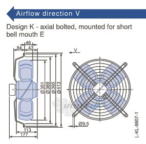 Ziehl-abegg FB035-VDK.2C.V4P - описание, технические характеристики, графики