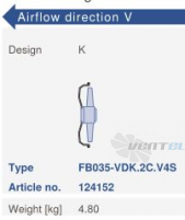 Ziehl-abegg FB035-VDK.2C.V4S - описание, технические характеристики, графики