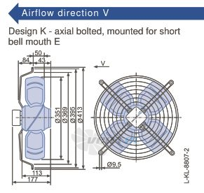 Ziehl-abegg FB035-VDK.2C.V4S - описание, технические характеристики, графики