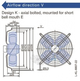 Ziehl-abegg FB045-4EK.4I.V4S - описание, технические характеристики, графики