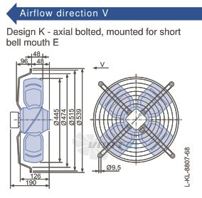 Ziehl-abegg FB045-6EK.2C.V4P - описание, технические характеристики, графики