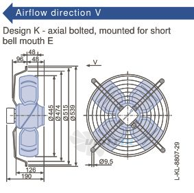 Ziehl-abegg FB045-ADK.4C.V4P - описание, технические характеристики, графики