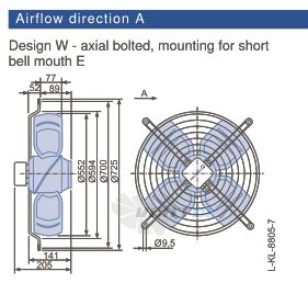 Ziehl-abegg FB056-6EK.4F.V4L - описание, технические характеристики, графики