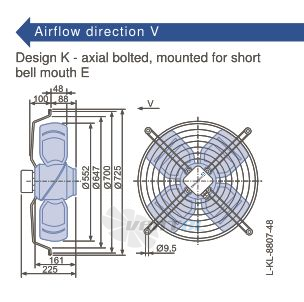 Ziehl-abegg FB056-6EK.4I.V4P - описание, технические характеристики, графики