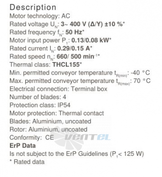 Ziehl-abegg FB056-ADW.4C.A4L - описание, технические характеристики, графики