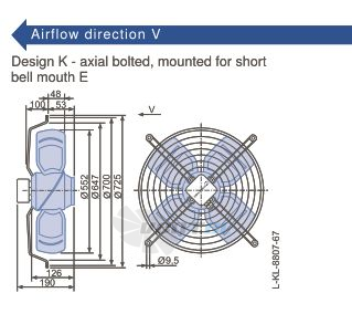 Ziehl-abegg FB056-ADW.4C.A4L - описание, технические характеристики, графики