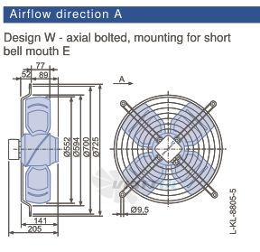 Ziehl-abegg FB056-SDK.4F.V4L - описание, технические характеристики, графики