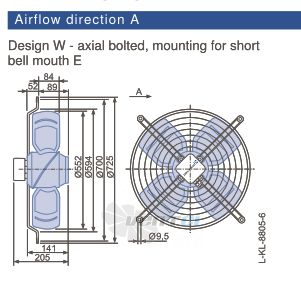 Ziehl-abegg FB056-SDK.4F.V4P - описание, технические характеристики, графики