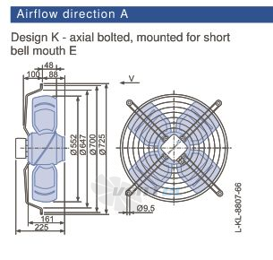 Ziehl-abegg FB056-SDK.4I.V4S - описание, технические характеристики, графики