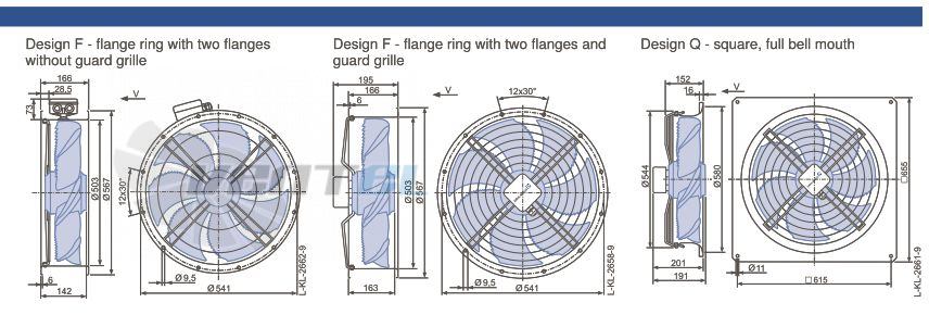 Ziehl-abegg FN050-8EQ.4C.A7P1 - описание, технические характеристики, графики