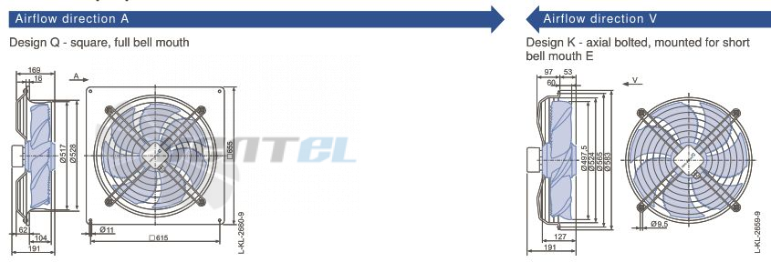 Ziehl-abegg FN050-8EQ.4C.A7P1 - описание, технические характеристики, графики