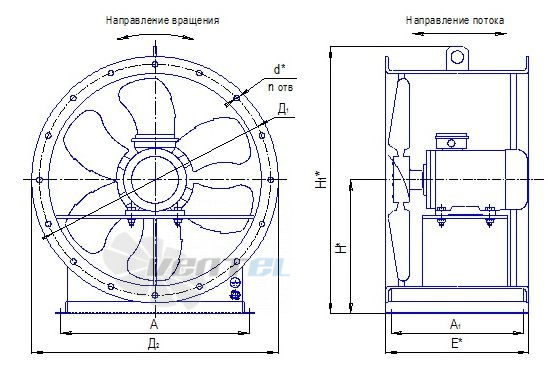 ВО-16-300-4 - описание, технические характеристики, графики